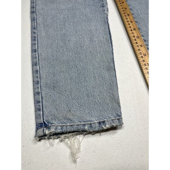 Vintage Pepe Jean London Lite Wash Slim Straight Y2K 90s Jean Size 29 - Picture 6 of 9